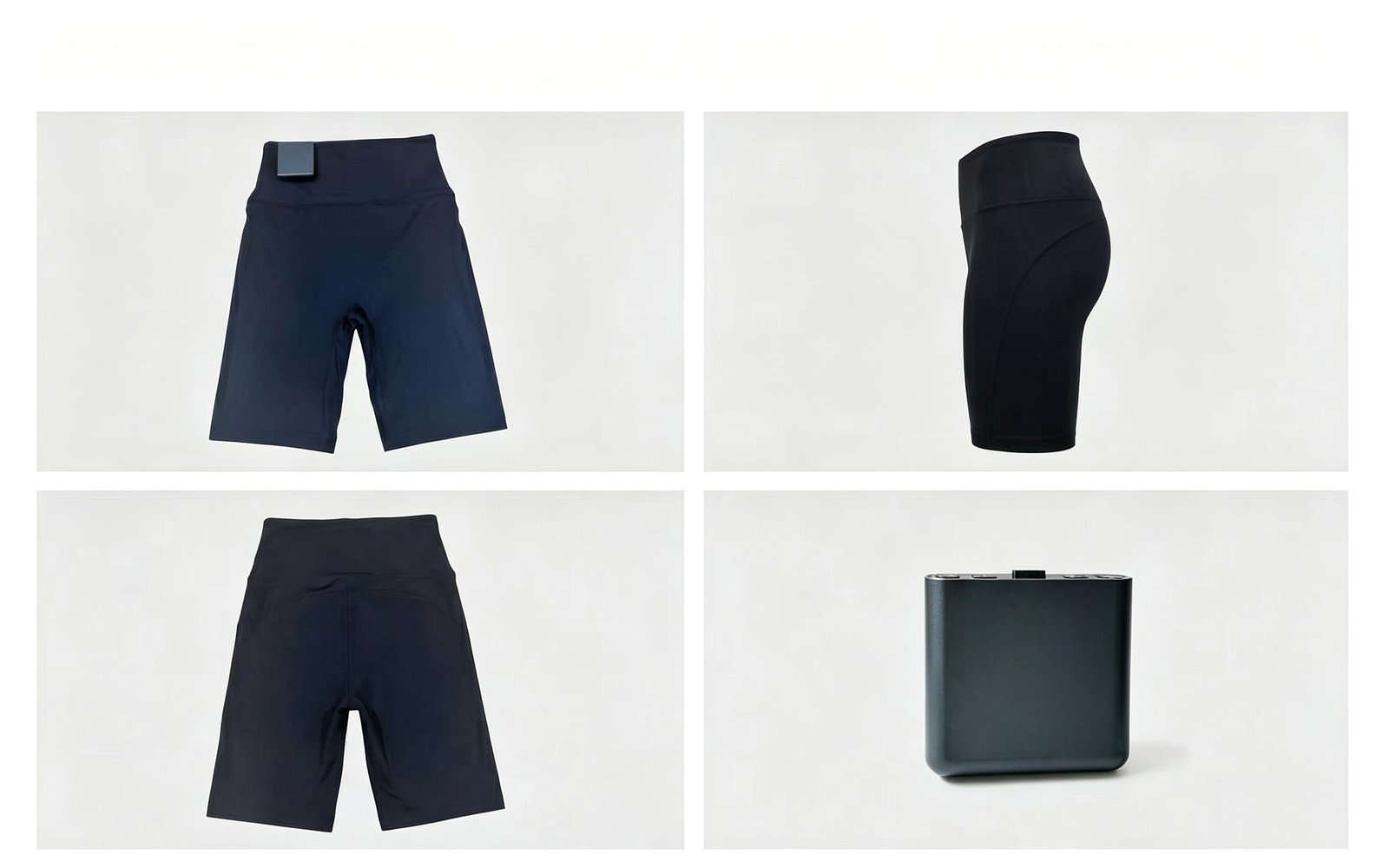 myowave™ mw 101 | dual action ems & red light therapy training shorts