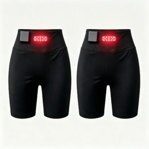 myowave mw1012 | dual action ems & red light therapy shorts twin pack